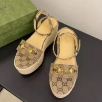 Gucci Women Espadrille with Horsebit 816692H63209744 (1)