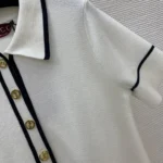 Gucci Women Fine Wool Polo Dress 813816XKEHH9034