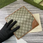 Gucci Women GG Emblem Continental Wallet-Brown 821802FAD6L9758
