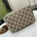 Gucci Women GG Emblem Small Bucket Bag 815118FAD6L9758