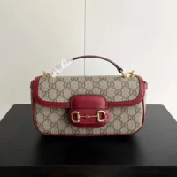 Gucci Women Horsebit 1955 Mini Bag 752002FAD6L9756 (1)