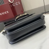 Gucci Women Horsebit 1955 Small Shoulder Bag 6022041DB0G1000 (1)