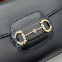 Gucci Women Horsebit 1955 Small Shoulder Bag 6022041DB0G1000 (1)