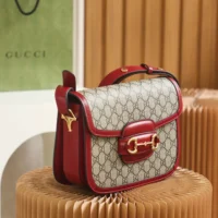Gucci Women Horsebit 1955 Soft Mini Shoulder Bag 815205FAD6M8759 (1)