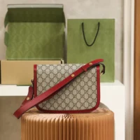Gucci Women Horsebit 1955 Soft Mini Shoulder Bag 815205FAD6M8759 (1)