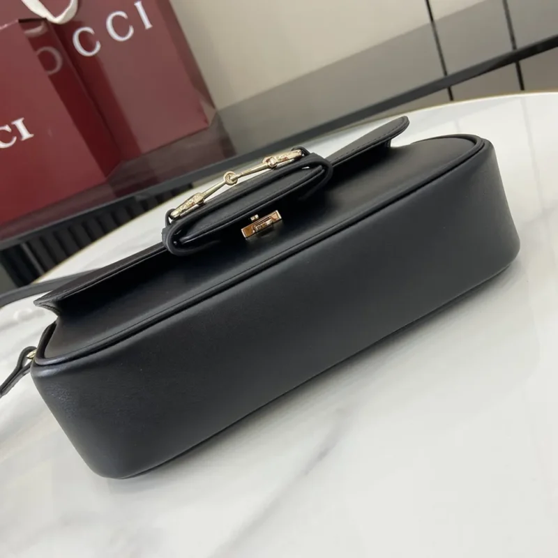 Gucci Women Horsebit 1955 Soft Small Top Handle Bag 815206AAEFH1000