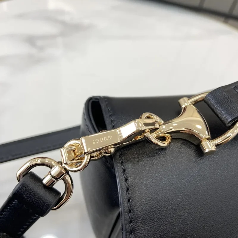 Gucci Women Horsebit 1955 Soft Small Top Handle Bag 815206AAEFH1000