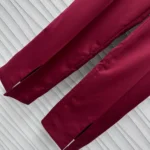 Pantaloni in lana a vita bassa oversize da donna Gucci 824881Z7AO26052