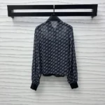 Camicia da donna Gucci in creponne di seta stampata 818460ZASJ91149