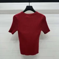 Gucci Women Rib Fabric Top with Intarsia 829857XKEV26320 (1)