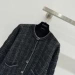 Gucci Women Wool and Lame Check Jacquard Cardigan 805754XKEDI1138