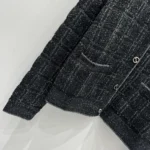 Gucci Women Wool and Lame Check Jacquard Cardigan 805754XKEDI1138