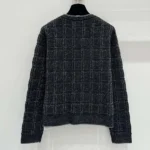 Gucci Women Wool and Lame Check Jacquard Cardigan 805754XKEDI1138