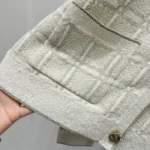 Gucci Women Wool and Lame Check Jacquard Cardigan 805754XKEDI9237