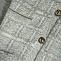 Gucci Women Wool and Lame Check Jacquard Cardigan 805754XKEDI9237 (1)