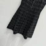 Gucci Women Wool and Lame Check Jacquard Dress 812132XKEDI1138