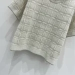 Gucci Women Wool and Lame Check Jacquard Top 811552XKEDI9237