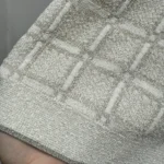 Gucci Women Wool and Lame Check Jacquard Top 811552XKEDI9237