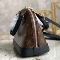 Louis Vuitton LV Women Alma BB Monogram Coated Canvas-Black (1)