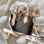 Louis Vuitton LV Women Alma BB Monogram Coated Canvas-Brown M46990