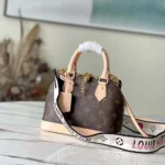 Louis Vuitton LV Women Alma BB Monogram Coated Canvas-Brown M46990