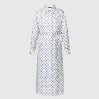 Louis Vuitton LV Women Aquarelle Monogram Shirt Dress