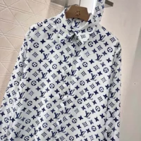 Louis Vuitton LV Women Aquarelle Monogram Shirt Dress (1)
