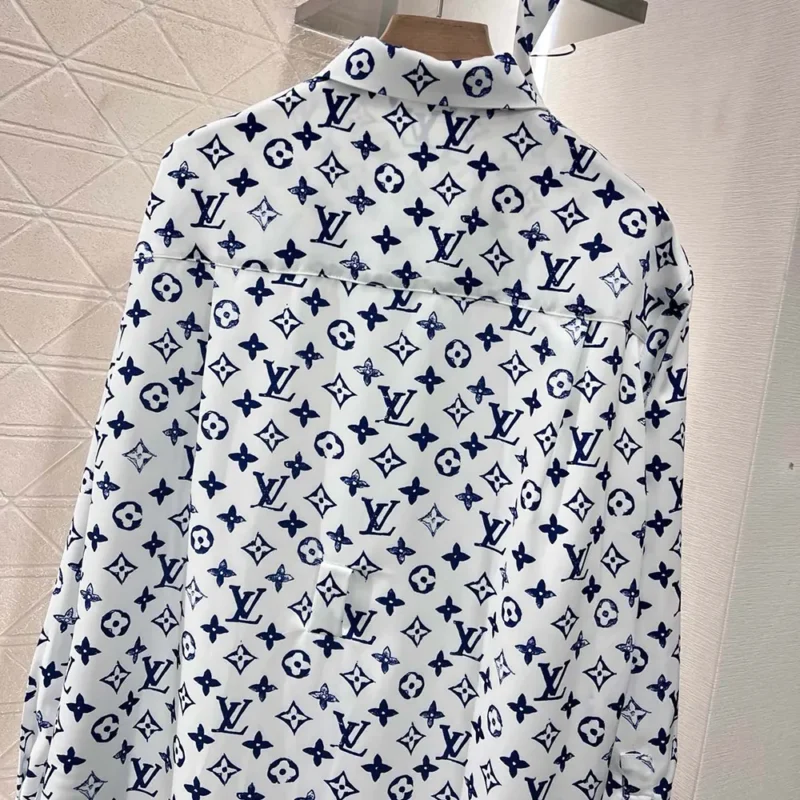 Louis Vuitton LV Women Aquarelle Monogram Shirt Dress
