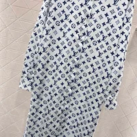 Louis Vuitton LV Women Aquarelle Monogram Shirt Dress (1)
