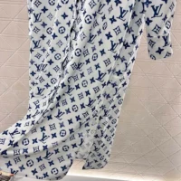 Louis Vuitton LV Women Aquarelle Monogram Shirt Dress (1)