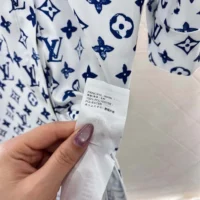 Louis Vuitton LV Women Aquarelle Monogram Shirt Dress (1)