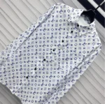 Camisa de seda con monograma Aquarelle para mujer de Louis Vuitton LV 1AHGW8