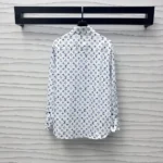 Camisa de seda con monograma Aquarelle para mujer de Louis Vuitton LV 1AHGW8