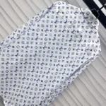 Camisa de seda con monograma Aquarelle para mujer de Louis Vuitton LV 1AHGW8