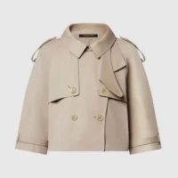 Louis Vuitton LV Women Cropped Trench Jacket 1AGNEC (1)