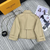 Louis Vuitton LV Women Cropped Trench Jacket 1AGNEC (1)