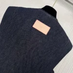 Louis Vuitton LV Women Denim Flounce Dress 1AHGY1