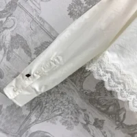 Louis Vuitton LV Women Lace Trim Shirt 1AHGWW (1)
