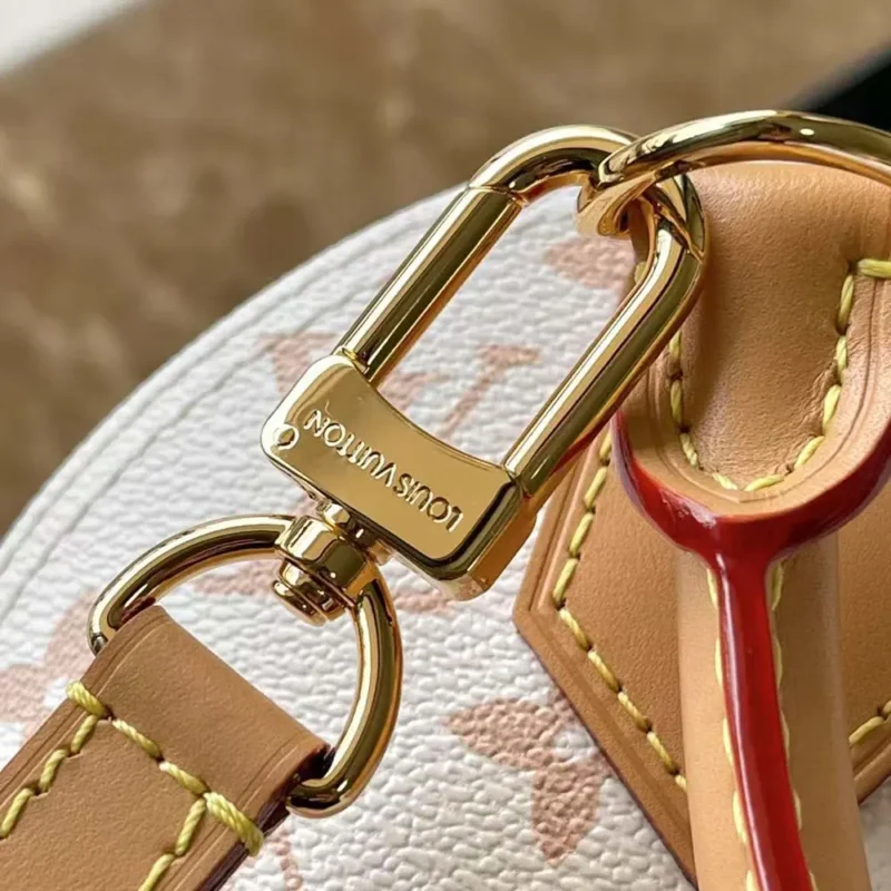 Louis Vuitton LV Women Nano Alma Monogram Dune Coated Canvas M46895