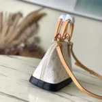 Louis Vuitton LV Damen Nano Alma Monogram Dune Beschichtetes Canvas M46895