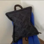 Louis Vuitton LV Women Pillow Backpack-Black M58981