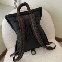 Louis Vuitton LV Women Pillow Backpack-Black M58981 (1)