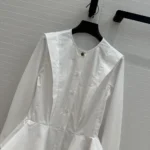 Louis Vuitton LV Women Poplin Peplum Blouse 1AHHMN