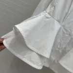 Louis Vuitton LV Women Poplin Peplum Blouse 1AHHMN