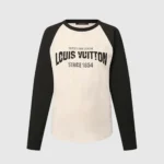 Louis Vuitton LV Women Signature Varsity Long-Sleeved Top 1AGPHO