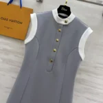 Louis Vuitton LV Women Technical Jersey Color-Block Dress 1AGNPX