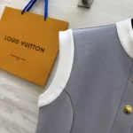 Louis Vuitton LV Women Technical Jersey Color-Block Dress 1AGNPX