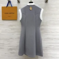 Louis Vuitton LV Women Technical Jersey Color-Block Dress 1AGNPX (1)