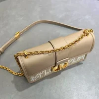 Dior Women 30 Montaigne East-West Bag with Chain Dior Oblique Jacquard (1)