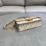 Dior Women 30 Montaigne East-West Bag with Chain Dior Oblique Jacquard